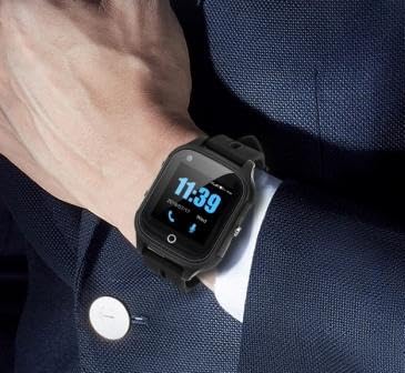Smart Health Watch - No Contracts - One-Time Cost - No Monthly Fee - Fall Detection - Medical Alert Watch - Waterproof - Take It