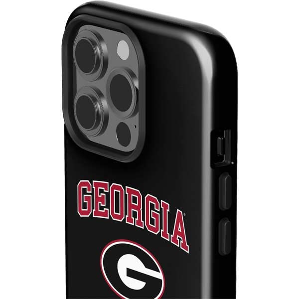 Skinit Impact Phone Case Compatible With Iphone 14 Pro   Officially Licensed University Of Georgia Design