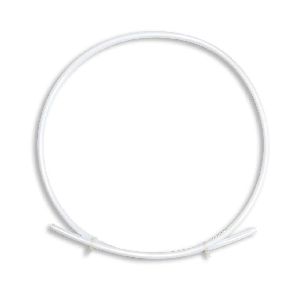 Quickun Ptfe Teflon Tubing Tube, 1Mm Id X 2Mm Od Teflon Tube For 3D Printer, 3.3Ft Length