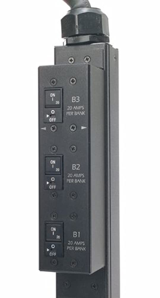 Apc By Schneider Electric Rack Pdu, Switched, Zero U, 12.5Kw, 208V,(21) C13&(3) C19; 10 Cord