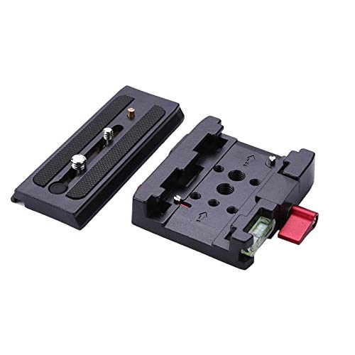 Wondalu Professional Aluminum Alloy Rapid Connect Adapter Mount Camera Quick Release Shoe Plate With 1/4 3/8 Inches Screw For Ds
