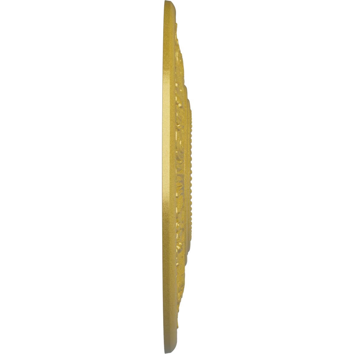 Ekena Millwork Cm20Virgs Vienna Ceiling Medallion, 20''Od X 3 1/2''Id X 1 1/2''P, Hand Painted Rich Gold