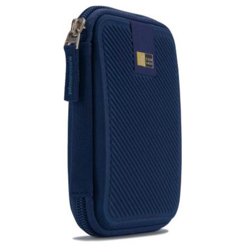 Case Logic Ehdc 101Blue Hard Shell Case For 2.5 Inch Portable Hard Drive Dark Blue