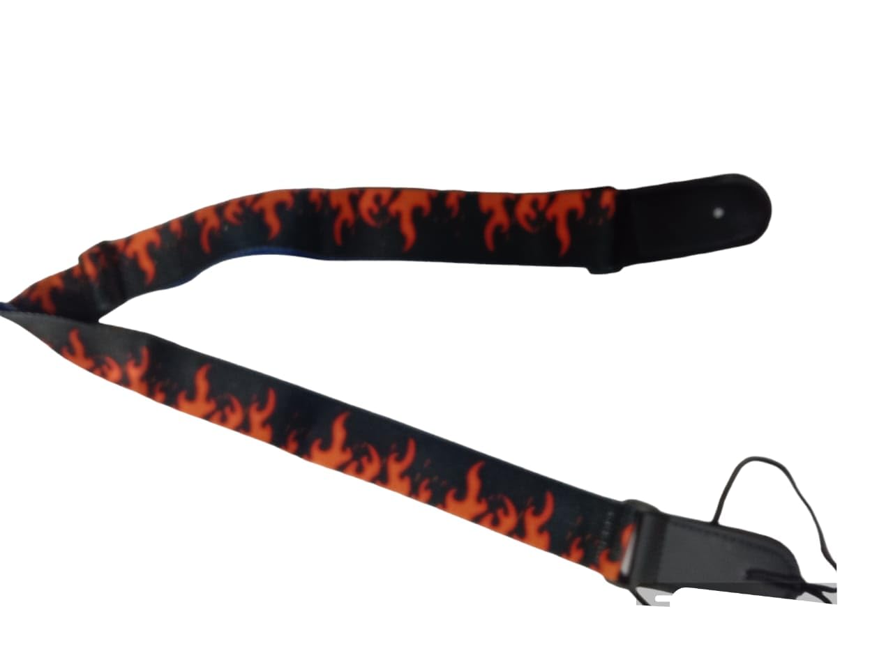 Fully Adjustable colorful Guitar Strap  Comfortable Belt for Acoustic, Electric & Ukulele Guitars (Red)