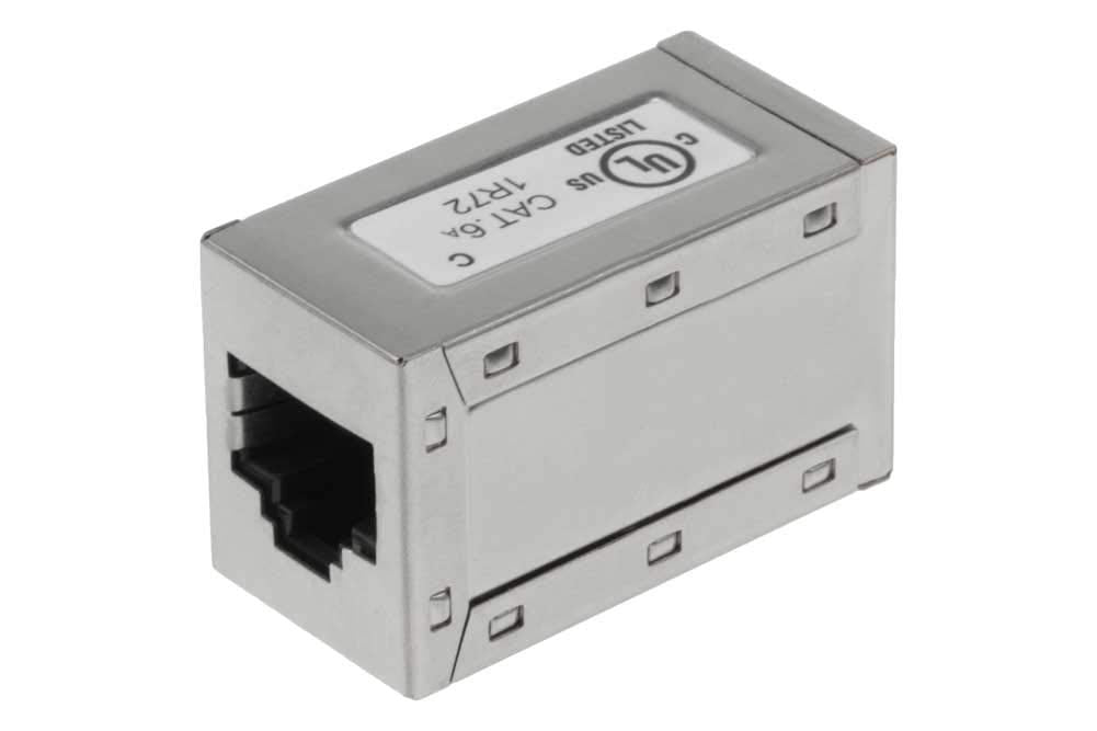 Sf Cable Cat6A Rj45 Shielded Ftp Lan Network Inline Coupler For Ethernet Cable
