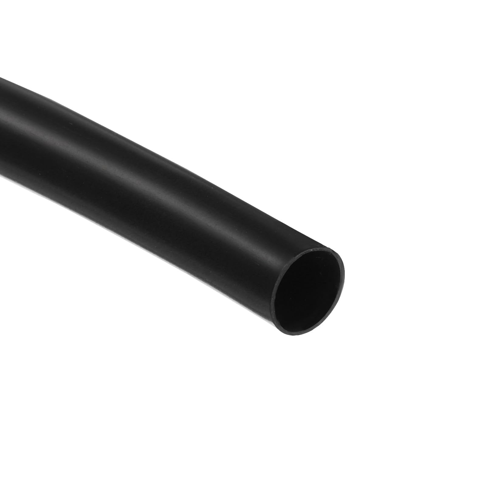 Uxcell Black Pvc Tube Wire Harness Tubing, 9Mm(3/8 Inch) Id, 10Ft Sleeve For Wire Sheathing Protection