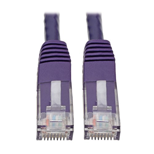 Cat6 Cat5e Molded Purple 10ft