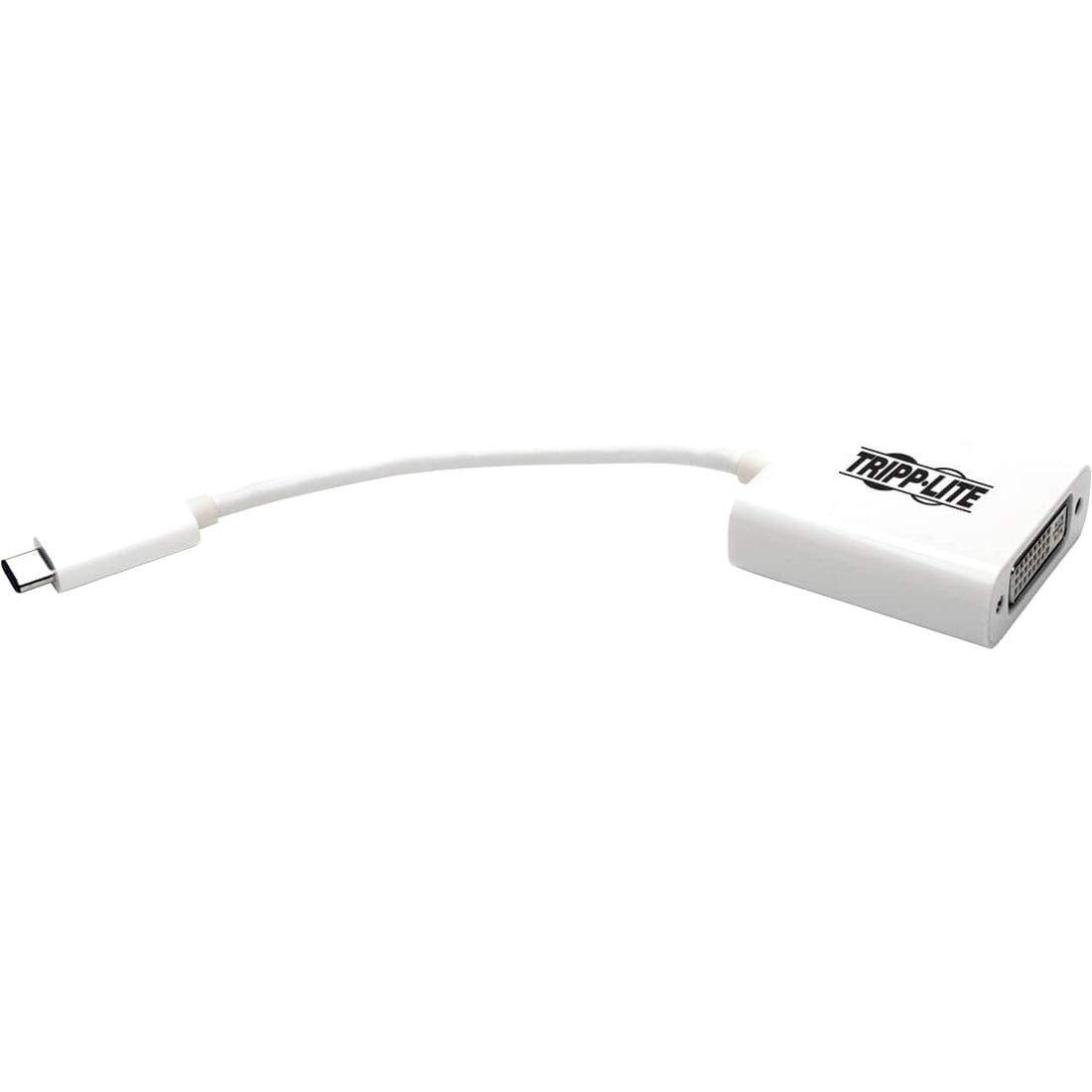 Tripp Lite USB C to DVI Video Adapter Converter 1080p, M/F, Thunderbolt 3 Compatible, USBC, USB TypeC, USB Type C 6in (U44406