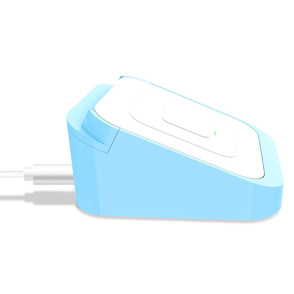 Dock Compatible With Square Reader 2Nd Generation, Square Card Reader Stand Holder, Anti Sleep Button, One Click To Turn On, Blu