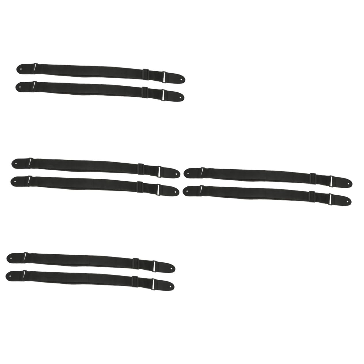 Vaguelly 8pcs Thick Guitar Strap for Electric Acoustic and Bass Guitars and Safe Music Instrument Sling Comfortable Fit