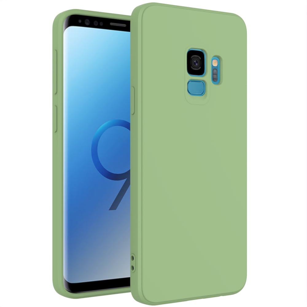 Wogroo For Samsung Galaxy S9 Case Green, Scratch Resistant With Soft Touch, Slim Thin Phone Cover For Samsung Galaxy S9
