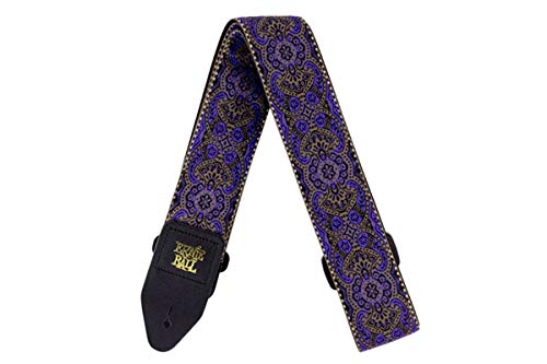 Ernie Ball Jacquard Guitar Strap, Purple Paisley (P04164)