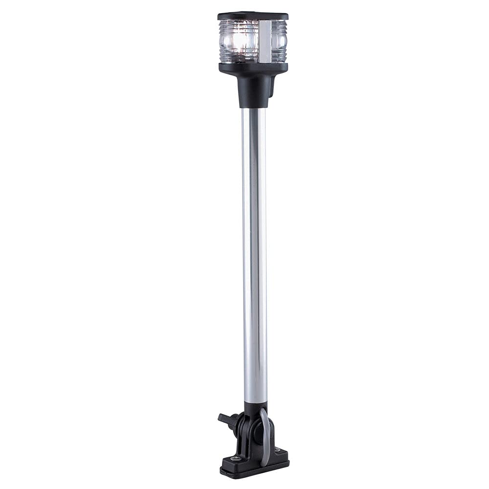 Perko 1181Dp0Chr Fold-Down Combination Masthead/White All-Round Light - Horizontal Mount, Silver,WBLITB0000AZ8CG