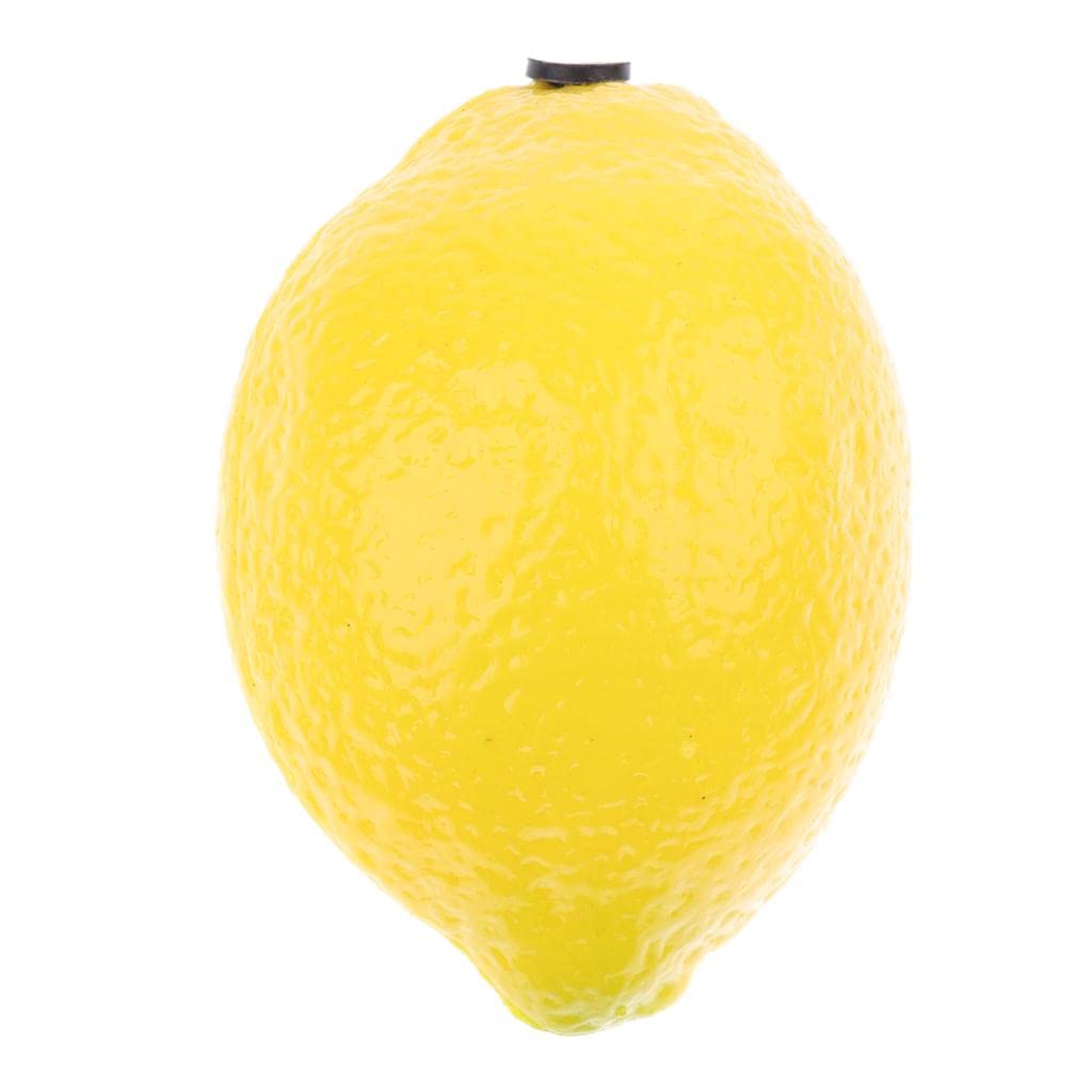 SECRET DESIRE Fruit Shaker Musical Maraca Rattles for Children Kids Party Favor Lemon