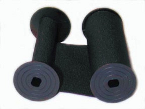 Compumatic (2 Pack) Replacement Ribbon For Rapidprint, Widmer, And Simplex Time Stamp, Black Ink