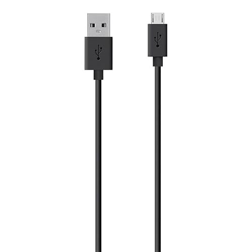 Belkin Mixit Micro Usb Cable For Samsung Phones (Black 9.8 Feet)