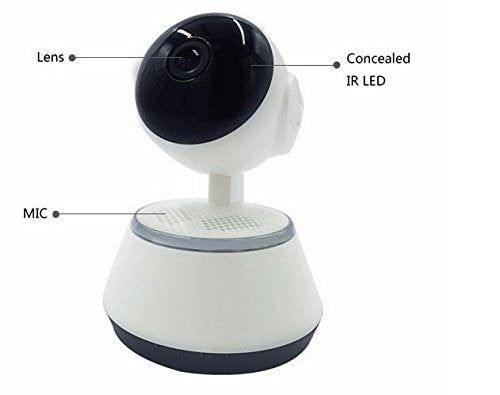 64Gb Can Save 30 Day Ptz Pir Camera Motion Detection Alarm Baby Monitor Camera Hd720P Ip Wifi Camera P2P Cctv Ir Cut Night Visio