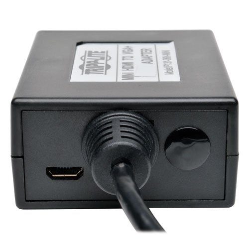 Tripp Lite 6 In Mini Hdmi To Vga Converter Adapter For Smartphone Tablet Ultrabook, 1920X1200/1080P, M/F, 6 In. (P131 06N Mini)