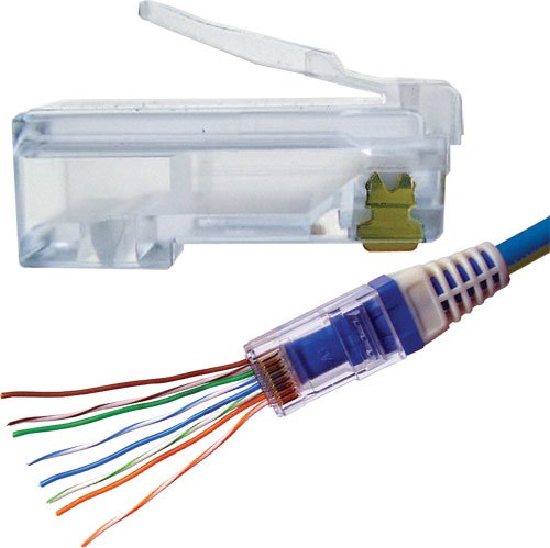 Platinum Tools 100010B Ez Rj45 Cat6 Connector, 100 Pack