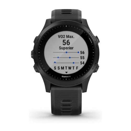 Garmin Forerunner 945, Premium Gps Running/Triathlon Smartwatch With Music, Black   010 02063 00
