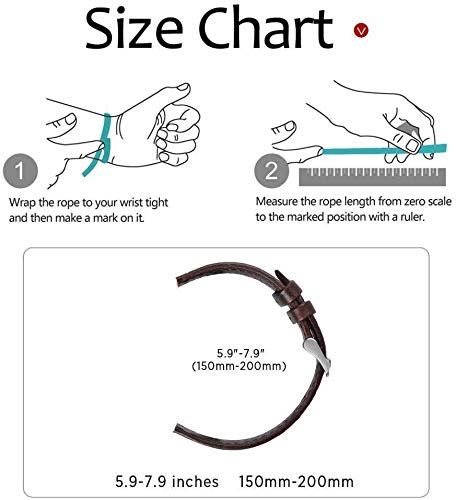 Compatible With Amaztim C20 Bands, Lamshaw Crazy Leather Strap Replacement Band Straps Compatible For Kospet Tank M1 Pro/Amaztim