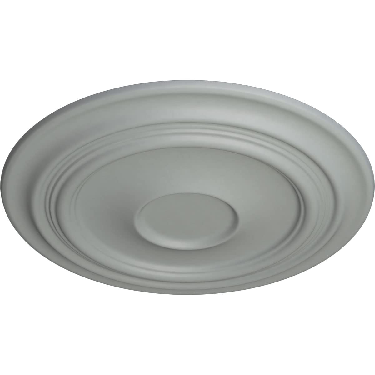 Ekena Millwork Cm24Tr Traditional Ceiling Medallion, 24 3/8''Od X 1 1/2''P (Fits Canopies Up To 5 1/2''), Factory Primed