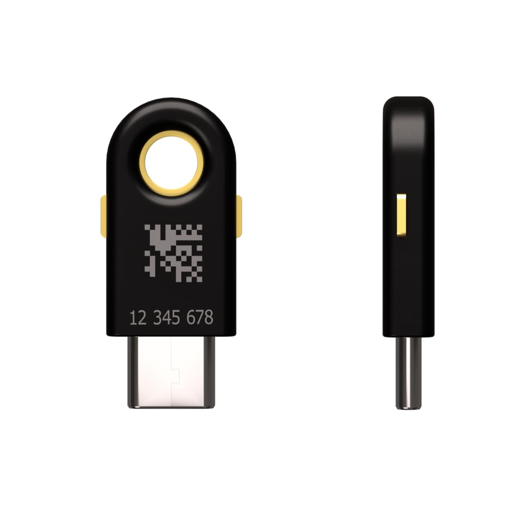 Ubication Usb Key Authentication Yubico Yubikey 5C Two Factor Authentication Usb Security Key, Fits Usb ...