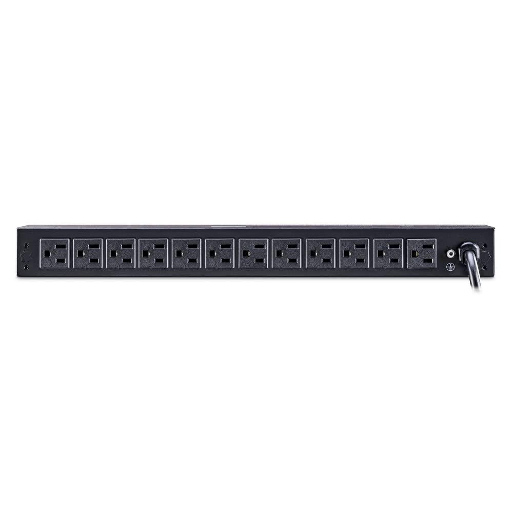 Cyberpower Pdu15M2F12R Metered Pdu, 100 125V/15A, 14 Outlets, 1U Rackmount