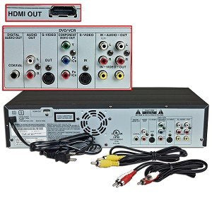 Magnavox Zv427Mg9 Dvd Recorder/Vcr Combo, Hdmi 1080P Up Conversion, No Tuner