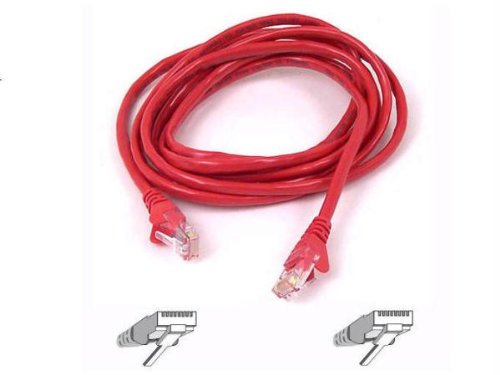 Cable,Cat6,Utp,Rj45M/M,10,Red,Patch,Snagless