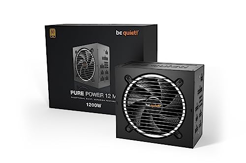 Be Quiet! Bn513 Pure Performance Power 12 M 1200W Modular Quiet Performance Power Supply | 80 Plus Gold | Atx 3.1 | For Pcie 5.0