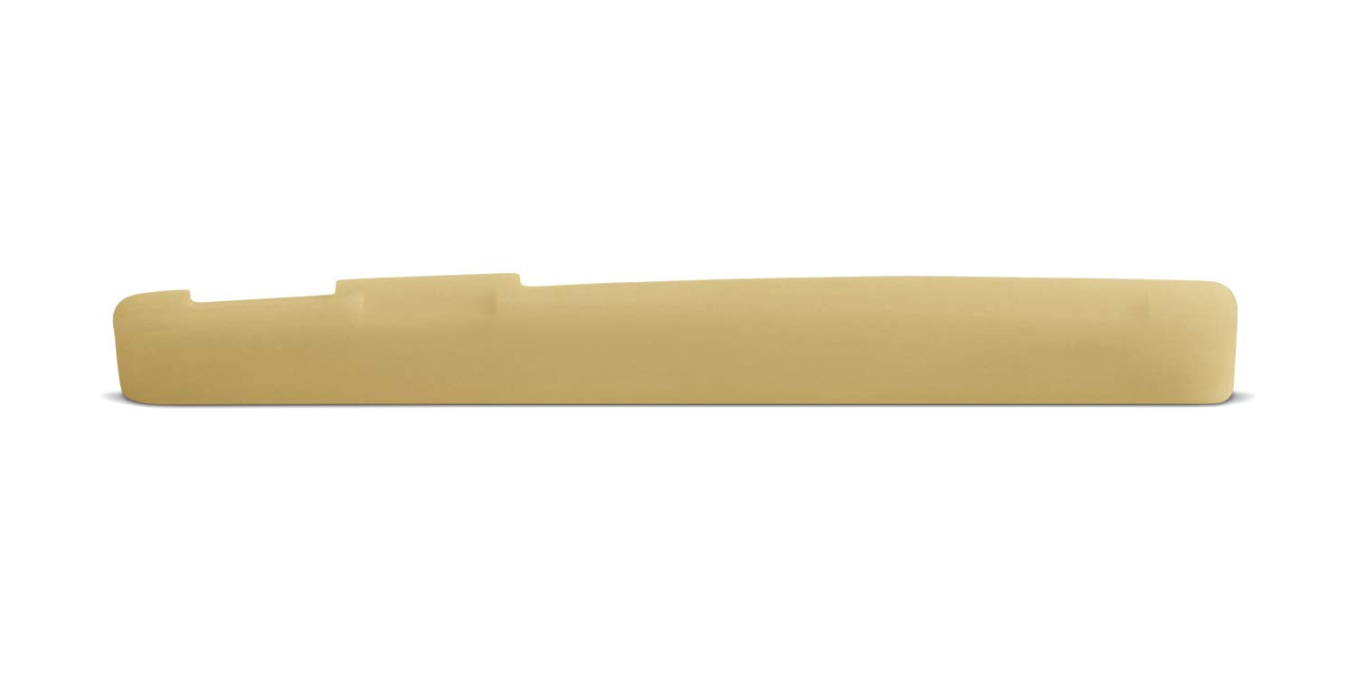 Bone Saddle   Fits Many Post 2000 Yamaha Guitars   10 Mm   Unbleached