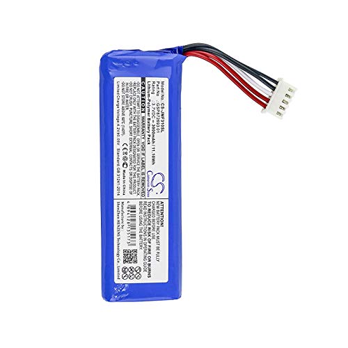 Cs 3000Mah Replacement Battery For Jbl Flip 4, Flip 4 Special Edition Pn Jbl Gsp872693 01