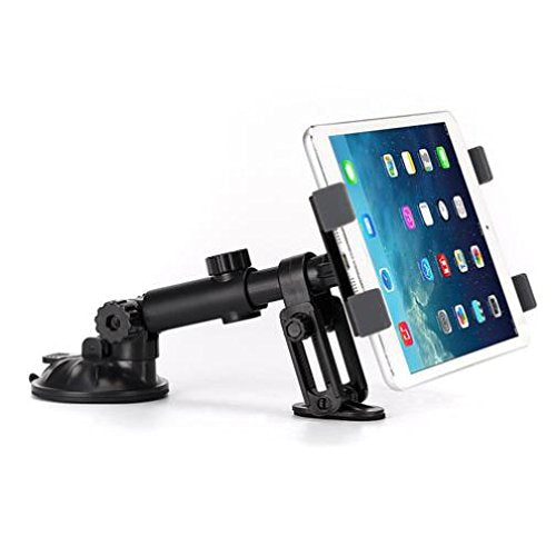 Premium Car Mount Dash Holder Swivel Cradle Dashboard Dock Stand For Ipad, Ipad Air, Mini, Pro 9.7 10.5   Lg G Pad F F2 X X2   Verizon Ellipsis   Samsung Galaxy Tab   All Tablets From 7 To 11 Inch
