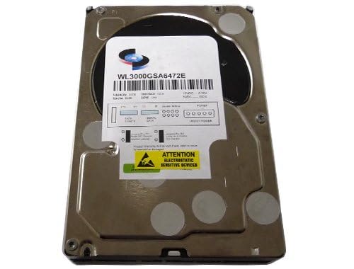 Wl 3Tb 7200Rpm 64Mb Cache Sata Iii 6.0Gb/S 3.5'' Internal (Enterprise Grade, Heavy Duty) Hard Drive (For Raid, Nas, Cctv Dvr, De