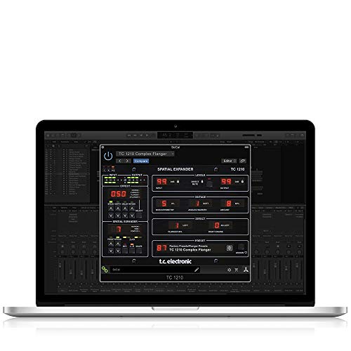 Tc Electronic Tc1210-Dt Unique Spatial Expander Plug-In With Optional Hardware Controller And Signature Presets