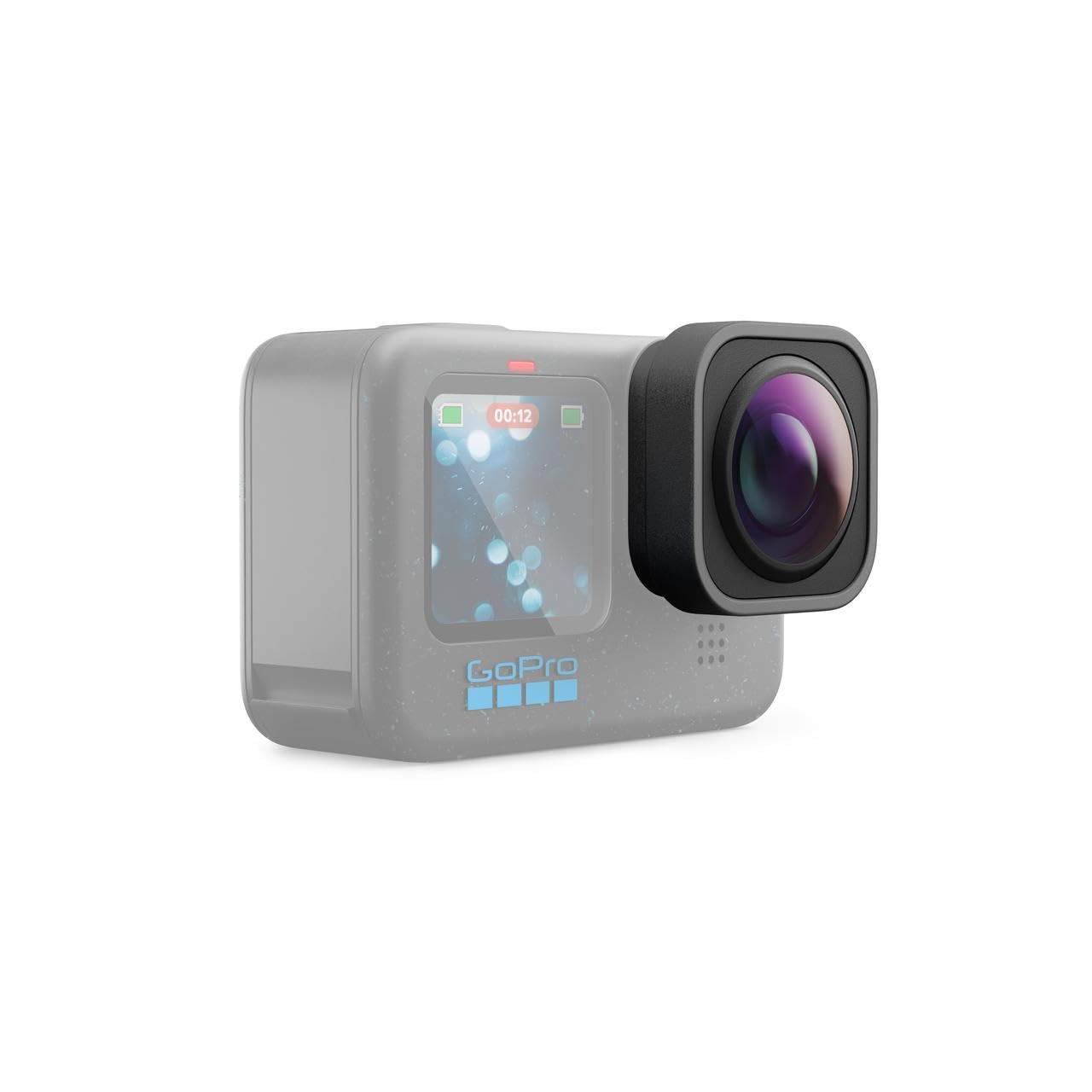Gopro Max Lens Mod 2.0 (Hero12 Black) - Official Gopro Accessory, Black