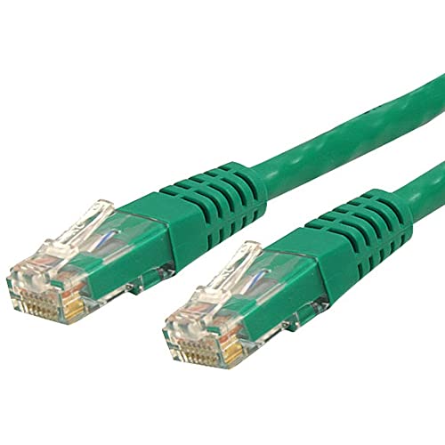 Startech.Com 75Ft Cat6 Ethernet Cable   Green Cat 6 Gigabit Ethernet Wire  650Mhz 100W Poe++ Rj45 Utp Molded Category 6 Network/