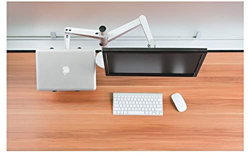 MagicHold Adjustable 3 in 1 Stand for Laptop, Monitor, Tablet, 360 Rotating, Height Adjustable, VESA Standard