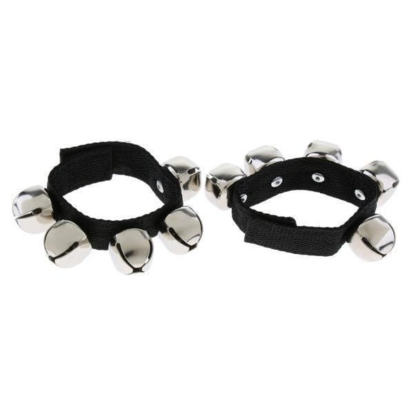 Bnf 5x1 Pair Foot Tambourine Wrist Bells | Musical Instruments & Gear | Percussion | Hand Percussion | Tambourines