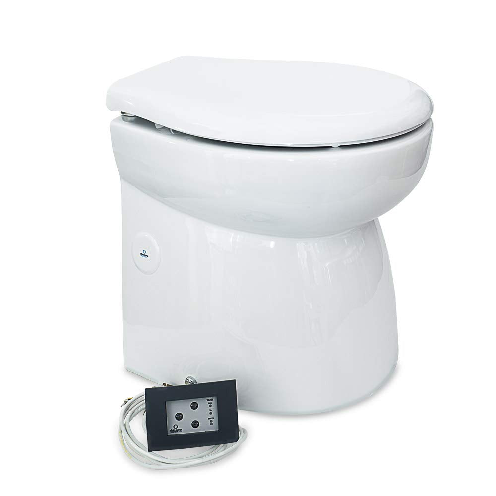 Albin Group Marine Toilet Silent Premium - 24V,WBHDWB07R3GVDGD