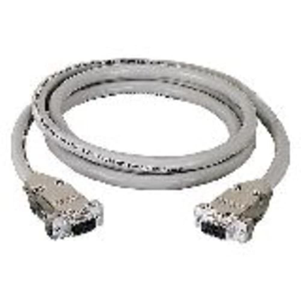 Rs232 Shielded Cable - Metal Hood, Db9 Male/Male, 10-Ft. (3.0-M)