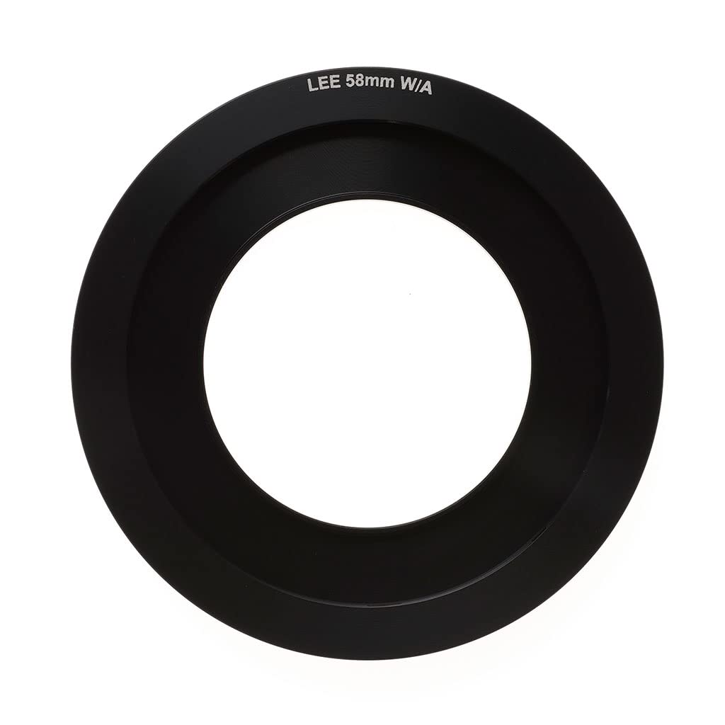 LEE Filters LEE100 FHWAAR58C Wide-Angle Adapter Ring 58mm Diameter Black Camera Accessory