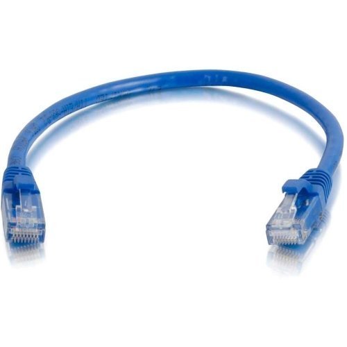 7Ft Cat 6 550Mhz Snagless Patch Cable Blue   25 Pack
