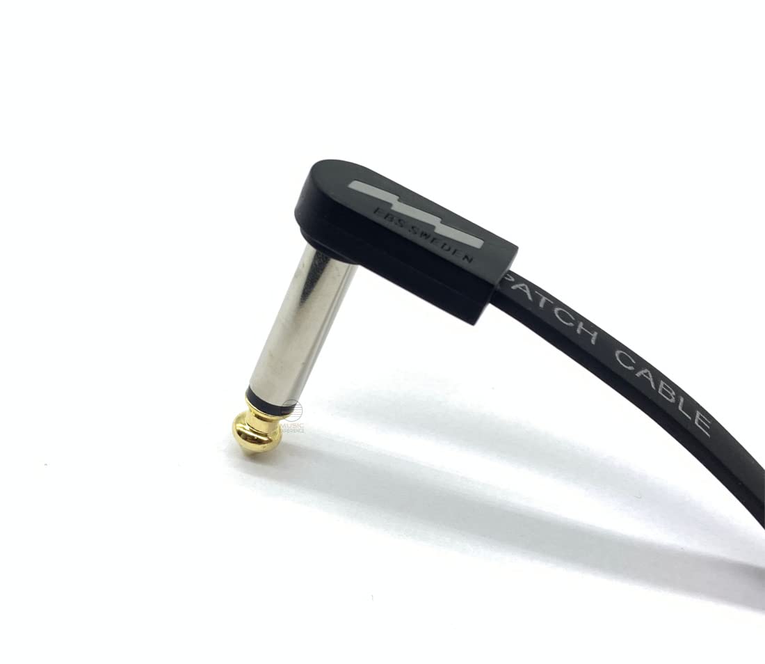 Ebs Pcf-Dl28 Deluxe Flat Patch Cable - 28 Centimeter, Angle-Angle