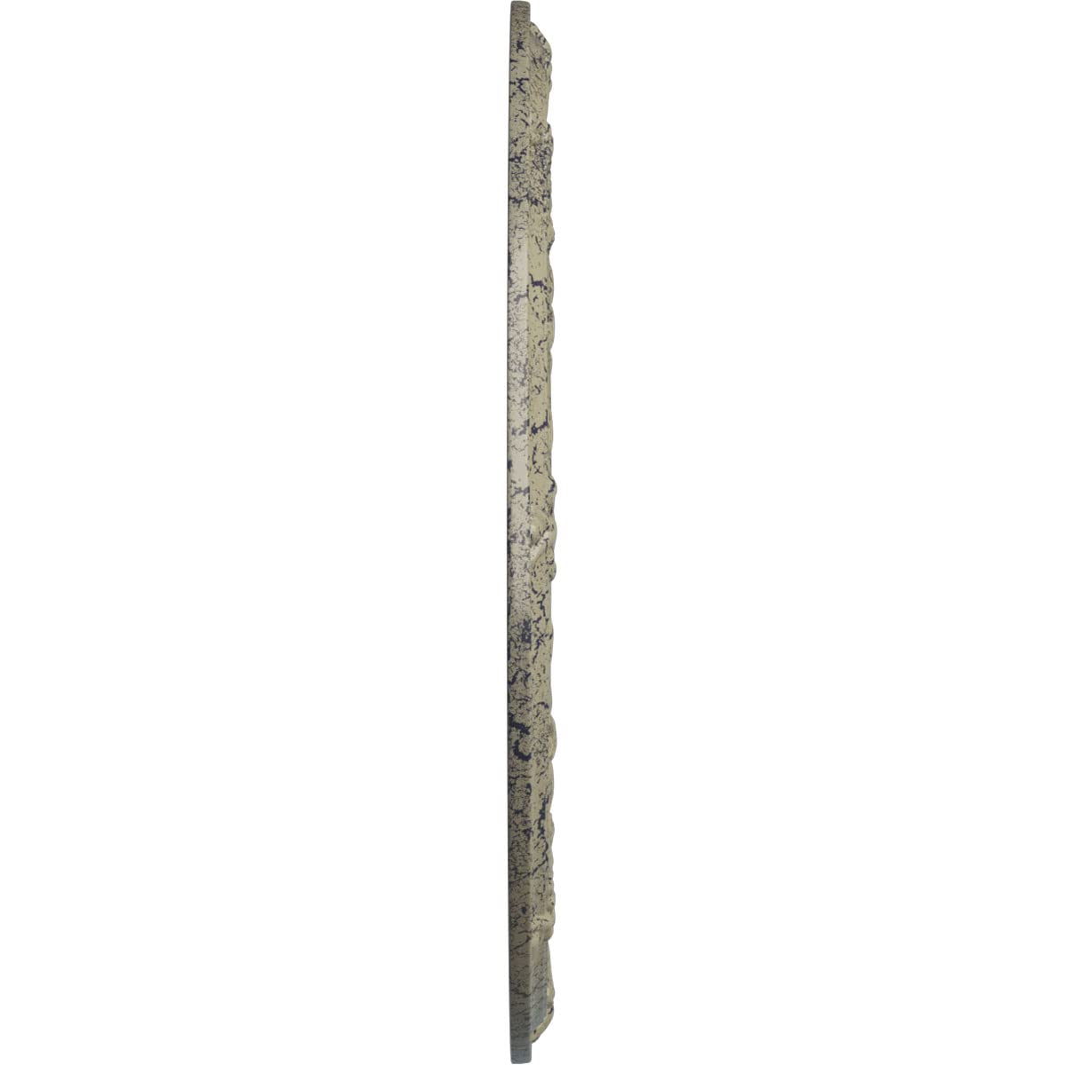 Ekena Millwork Cm33Dacsc Dauphine Ceiling Medallion, 33 7/8''Od X 1 3/8''P (Fits Canopies Up To 13 1/4''), Hand Painted Castle S