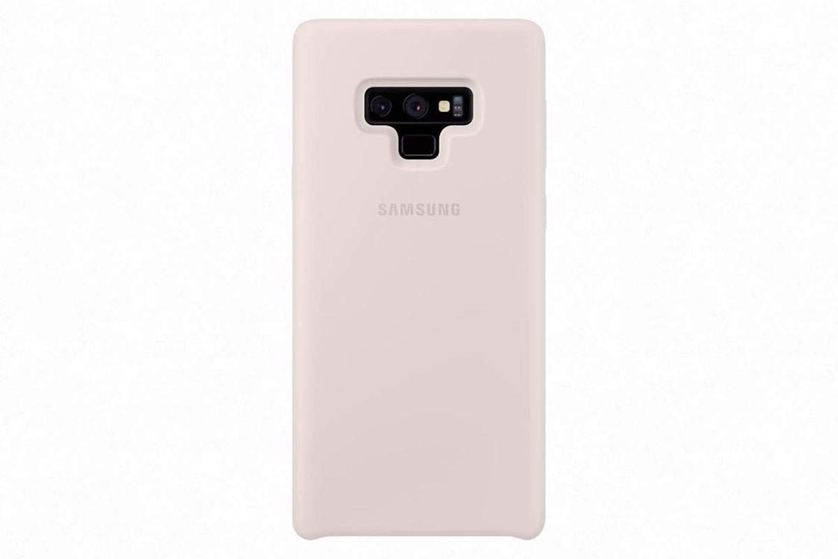 Samsung Electronics Galaxy Note9 Case, Silicone Protective Cover, White - EF-PN960TWEGWW