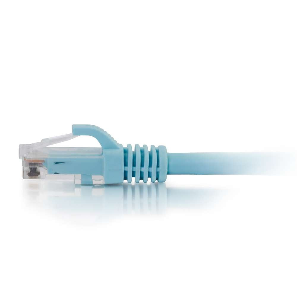 C2G 00766 Cat6A Cable   Snagless Unshielded Ethernet Network Patch Cable, Aqua (10 Feet, 3.04 Meters)