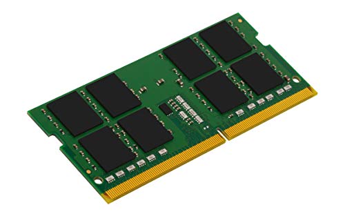 Kingston Kvr26S19D8/16 Valueram - Ddr4-16 Gb - So-Dimm 260-Pin - 2666 Mhz/Pc4-21300 - Cl19-1.2 V - Unbuffered - Non-Ecc