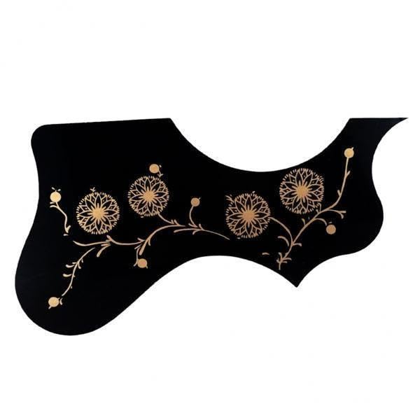 Calandis 2X41 Acoustic Guitar Pickguard Decorative AntiScratch Folk Guitar Right Hand BlackInch | Pickguards | Guitar Parts | Part